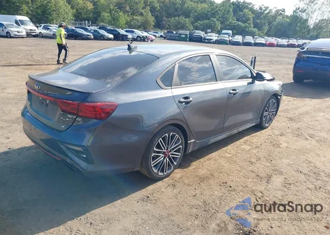 2020 Kia Forte Gt из США, поврежденный, VIN 3KPF44AC2LE216233